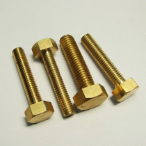 Copper screw copper outer hexagon Bolt copper hexagon screw M4 * L 100 only one copy