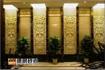 Sandstone relief European living room entrance sofa TV background wall decoration mural sand rock wall brick hotel relief painting