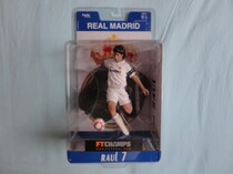Real Madrid FT CHAMPS football doll model doll hand No. 7 Raul (correct rare version) gift