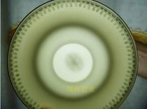 Liling Qunli old porcelain-hand-painted trophy plate with large ball mud under the glaze