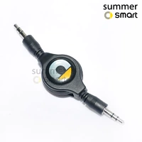 09-19 Smart Automotive поставляет аудиокабель Aux Audio Cable MP3 Кабельный кабельный транспортный автомобиль Телескопический Aux