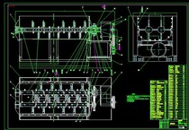 Dual-axis humidifying mixer CAD drawing equipment Production and processing equipment design Powder 1234567890T tons