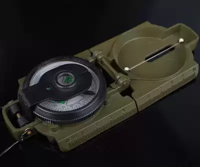 Metal multifunctional outdoor compass finger North needle compass gauge handheld outdoor camping equipment