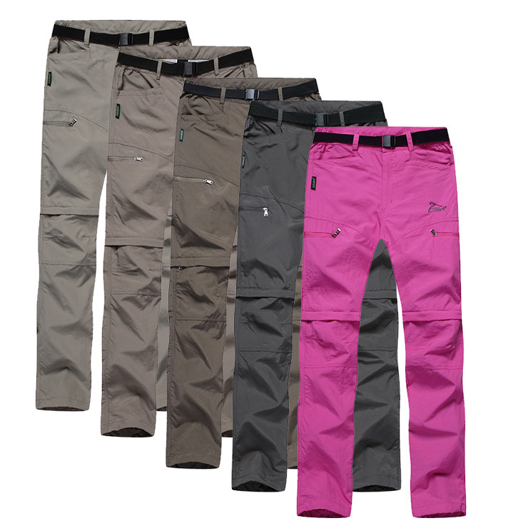 Hong Kong Special Cabinet COHIKE Female Summer Outdoor Breathable Two-Cut Wear And Tear Wear Body Quick Dry Long Pants Speed Dry Pants