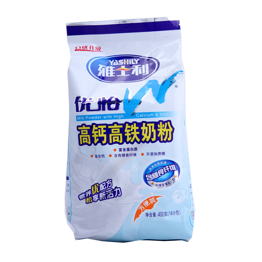 【天猫超市】雅士利 优怡高钙高铁奶粉400g/袋