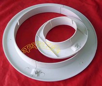 Split air conditioning guard decorative ring ceiling pipe guard pipe groove ring (split type)