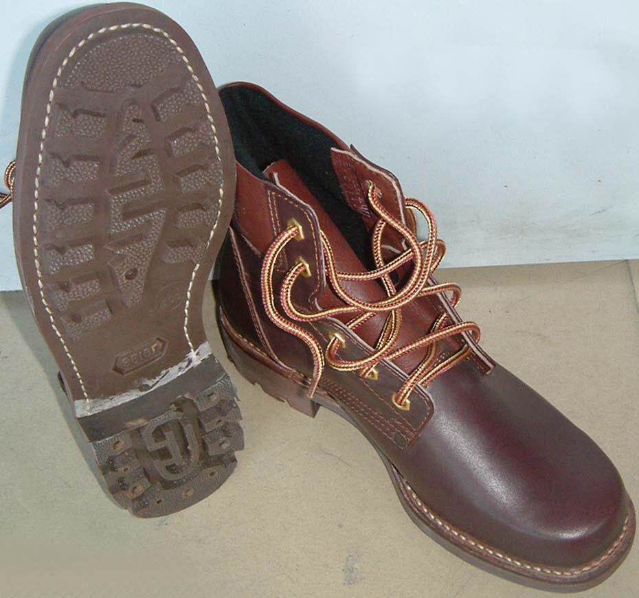 3516 3516 97 BEAUTY HOOK OUTDOOR LEATHER BOOTS BROWN Military Hook Boots Tactical Boots (full cow leather system)