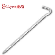 Siêu nhẹ nail lều móng tay nhôm móng tay ngoài trời lều móng tay tán cắm trại lều dài phụ kiện móng tay