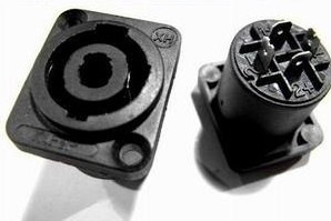 Cannon Mother's seat Professional sound seat Acoustic Sound Professional Plug Speaker Professional Socket Square 4 Core