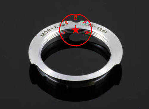 39mm Roof lens Transfer M bayonet fuselage to ring 39 M (35-135)