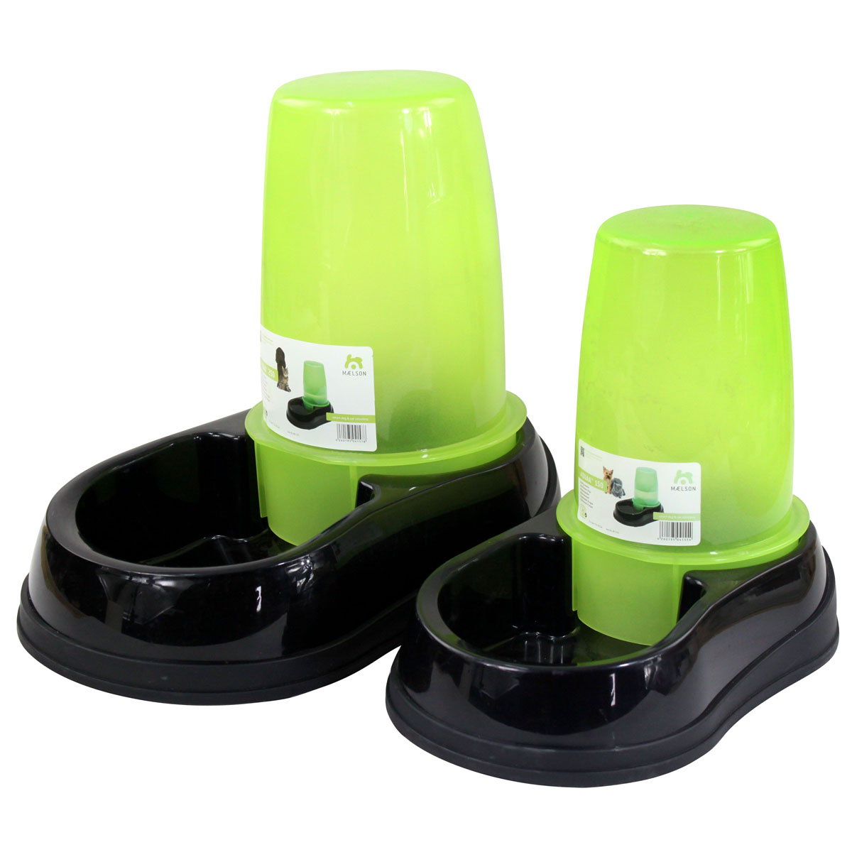 波奇网 宠物用品 中恒 maelson 绿色饮水器 宠物自动饮水器