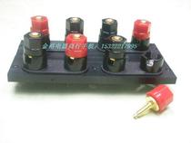 Chong 2 Crown Promotion Copper 8-Position Power Amplifier Terminal Large 8-Position Power Amplifier Terminal Terminal