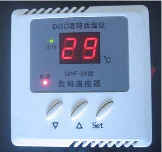 New products overvalued promotion QWF-2A mural electric heating wall hanging stove temperature controller Jetty Qi manufacturer direct sales