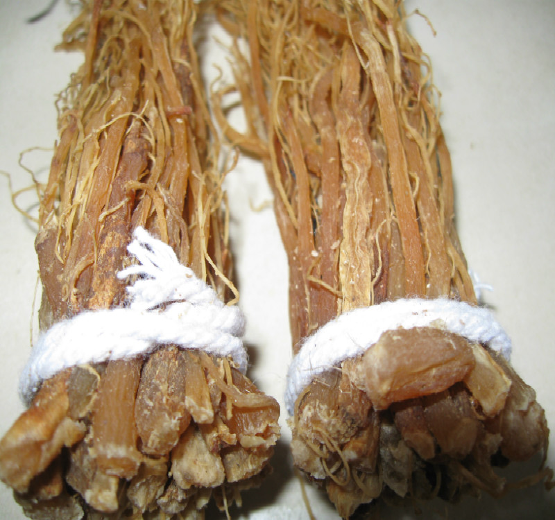 Long white Mountain red ginseng to be bent with red ginseng renshen150 gram red straight for six years free of powder