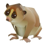 Full 68 Mô hình giấy 3D thủ công DIY Năm của khỉ Zoo Zodiac Monkey Bee Monkey Mô tả giấy