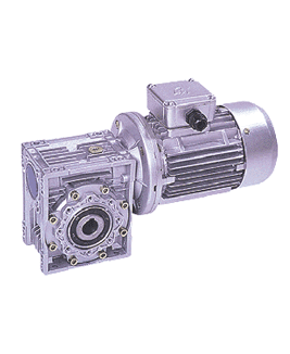 Worm gear reducer RV50 worm gear motor-speed ratio 15-750W motor manufacturer