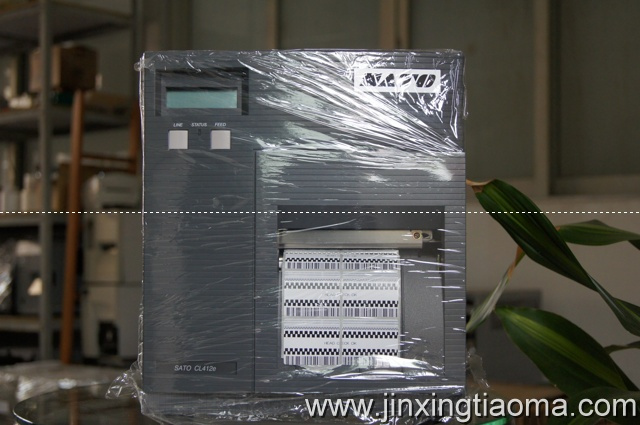 Second-hand Japanese Sato CL412E Label printing machine SATO CL412E barcode printing machine