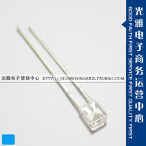 2*3*4 blue light square bright white hair blue long foot indicator special LED LED Factory Direct