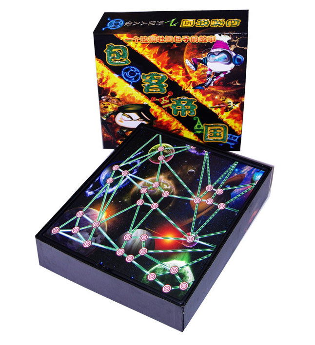 Happy House Table Tour Bag Guest Empire Alien Invasion Puzzle Parenting family entertainment game Go-Taobao