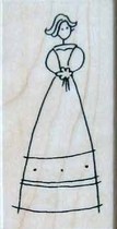 @Stampendous Wood Stamp *Stamp: L199