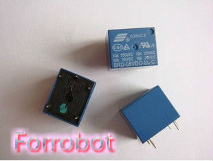 松乐牌T73-5V SRD-5V DC-SL-C 继电器模块 继电开关 智芯科技