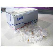 AMP new amp super five RJ45 crystal head network crystal head