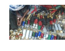 All kinds of Lotus head audio head Banana plug TV connector earphone connector all copper import please choose