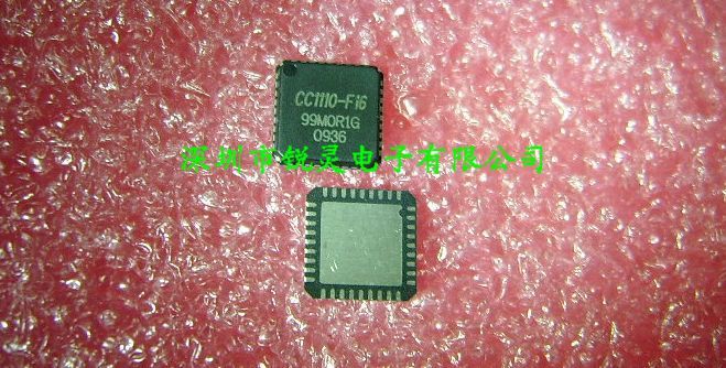 CC1110  CC1110F16  CC1110-F16 也有CC1110F32 QFN36封装