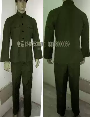 Collection of 65-style Queliang military uniform 78-style Di Liang cadre service soldier uniform old military uniform summer