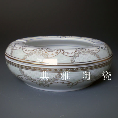 Jingdezhen Ceramic Smoke Cylinder Glazed Ashtrays Special Price Porcelain Ash box Smoke Smoke Disc-Taobao