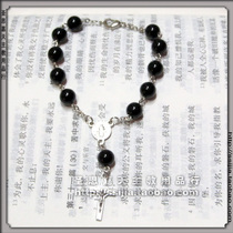 Rosary of the Rosary-Black Agate Traveling Trials 8mm