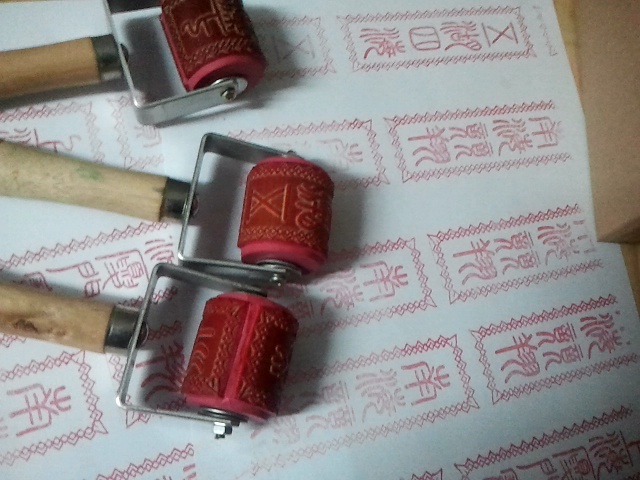 Pigeon Race Carton Drum Printed Red Glue Handcrafted Badge Anti-Fake anti-string Rolling Roll Rolling Chapter Advertisement