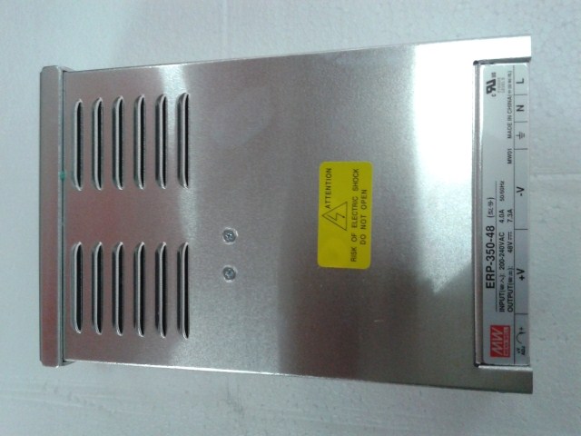 Physical store original clothing Taiwan Mingwei Rain-proof switching power supply ERP-350-48 48V7 3A 350W