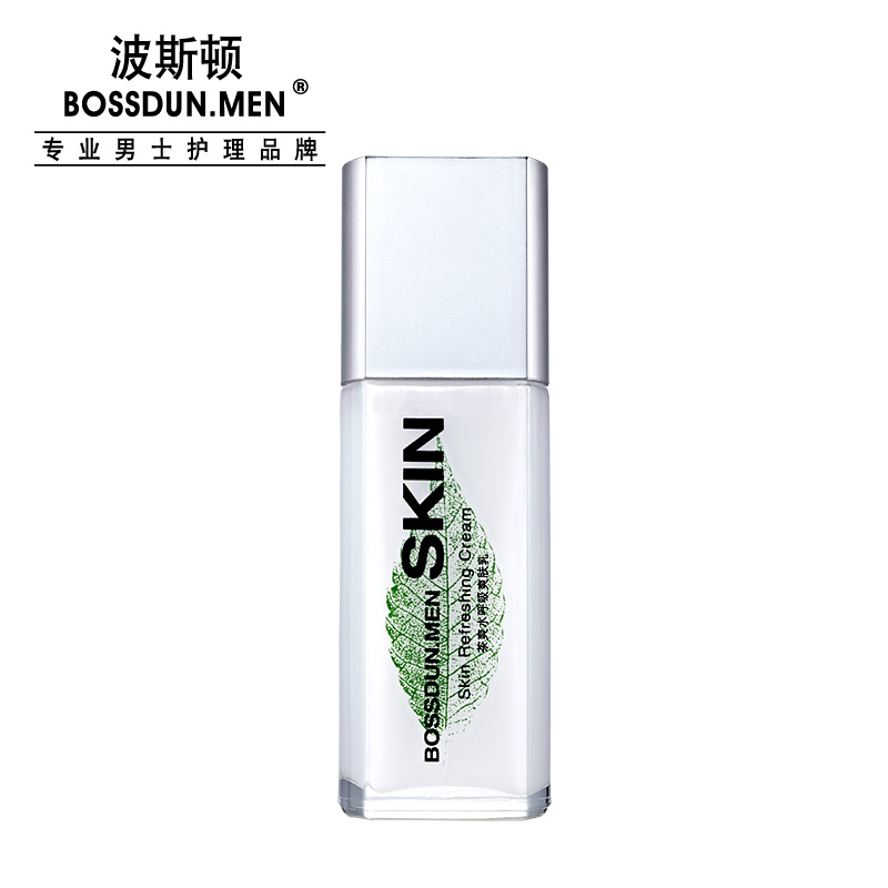 波斯顿bossdun男士润肤乳 茶爽水呼吸爽肤乳100g 抗辐射保湿
