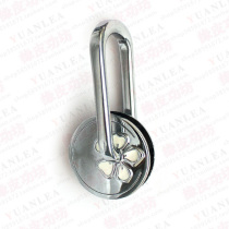 Bag connecting piece C831 bright silver color