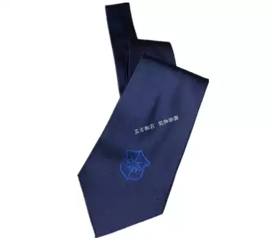 Security hand tie tie tie tie tie blue embroidery 2011 New