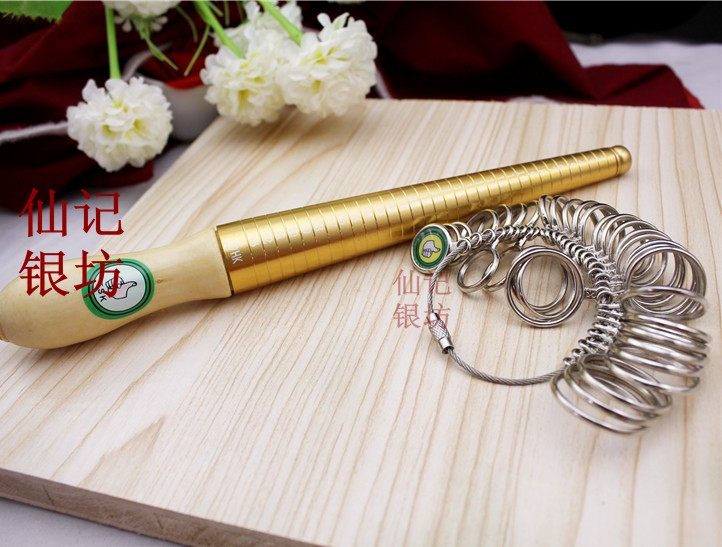 Hong Kong version jewelry size measuring tool multi-specification ring size measuring tool hand inch stick ring stick removable ring