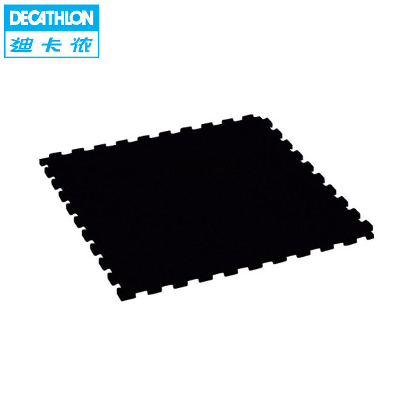 迪卡侬  防滑健身垫耐磨加厚高密度抗压器材软垫（4块）DOMYOS EQ