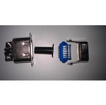 SCSI large CN14P CN male plug connector iron shell wire welding type