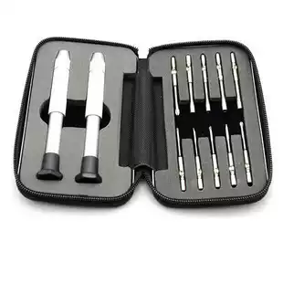 Glasses processing tools high-speed net tungsten steel glasses screwdriver set Mobile Phone Watch disassembly and assembly repair box