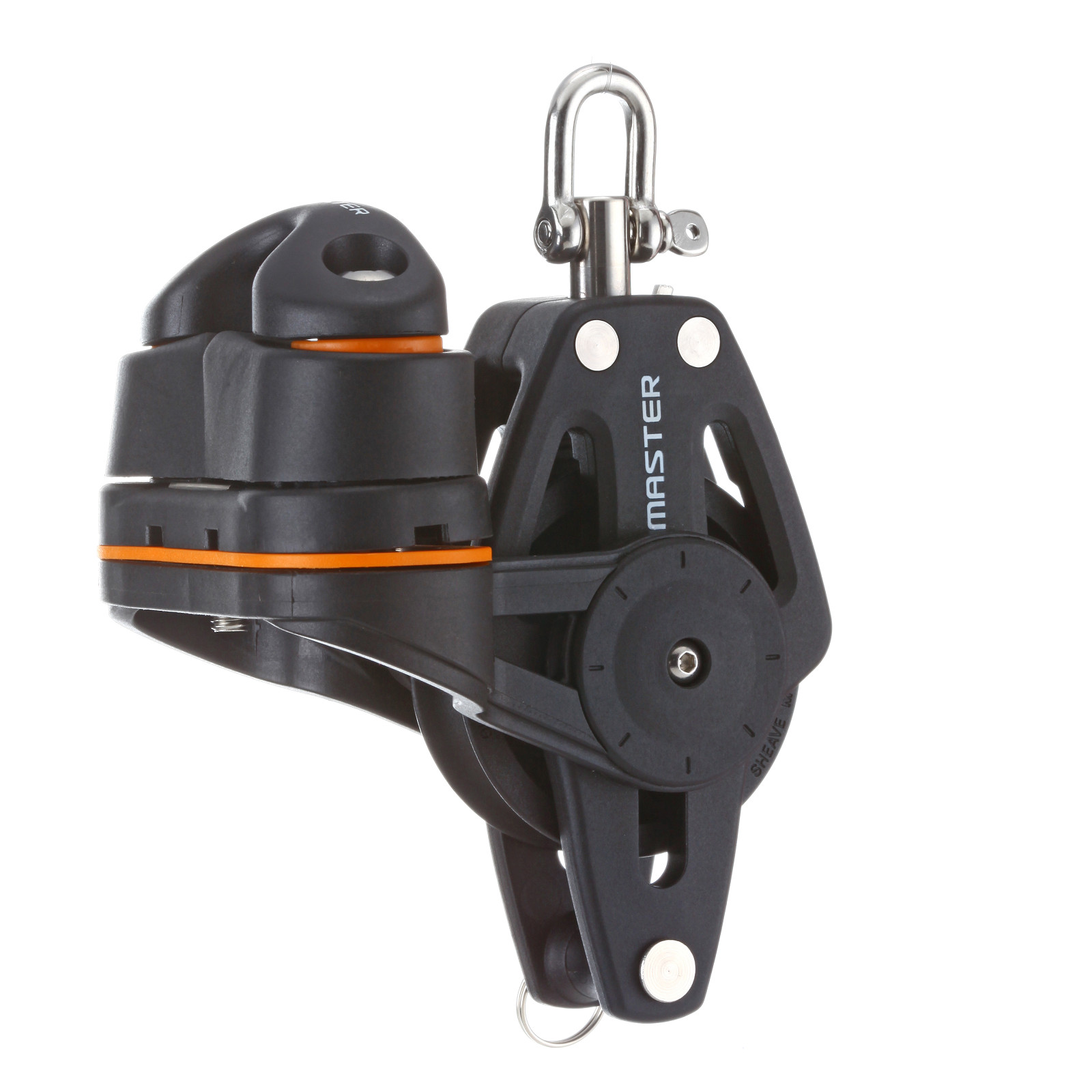 (MASTER) Single wheel with ear carrope sailboat Yacht Bearing Pulley-Yacht Accessories