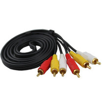 3RCA audio public-to-public line AV audio and video line 1 5 meters