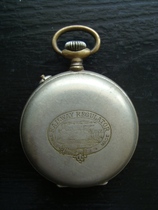 B0152 Republic of China Swiss-made famous brand fire license plate pocket watch Exquisite Ruby