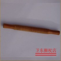 (Baking DIY utensils) solid wood small Jujube rolling pin cake abrasive fancy lace rolling pin