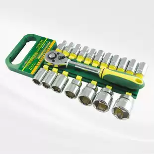 Shengda auto repair tools Shengda 19-piece plastic clip sleeve set Sleeve set