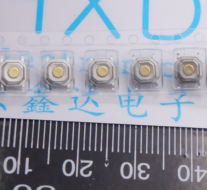 Editor with light touch switch 5 2 * 5 2 * 1 5 4 * 4 footed patch 4 * 4 * 1 5MM bronze head-Taobao