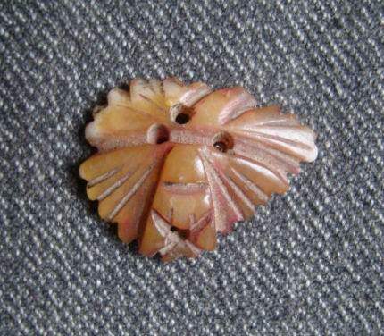 T1133 Qing Dynasty Xiaoyu Jade Sculpted jade quality with good butterfly pattern