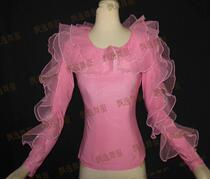 (Flutter Dance Wear) 2013 National Label Morden dance dress for ballroom dress with great hem skirt practice