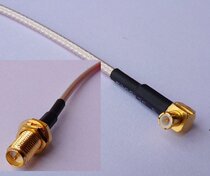 MCXJW revolution SMAK-RP external thread inner needle antenna cable RF connection 30CM RG316