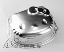 Large kitty cat head aluminum alloy anode cake mold pudding 5 inch baking household tools abrasive tool baking